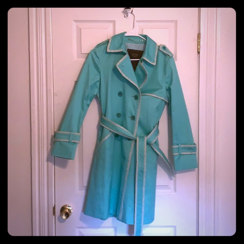 Coach trench jacket